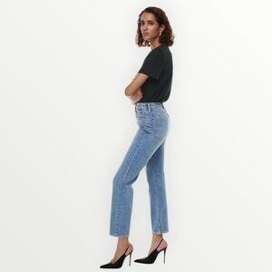 DENIM FORUM x Aritzia The Arlo High Rise Straight Leg Denim Jeans Size 26 Pants